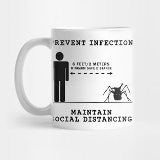 Social Distance Thing - blk Mug